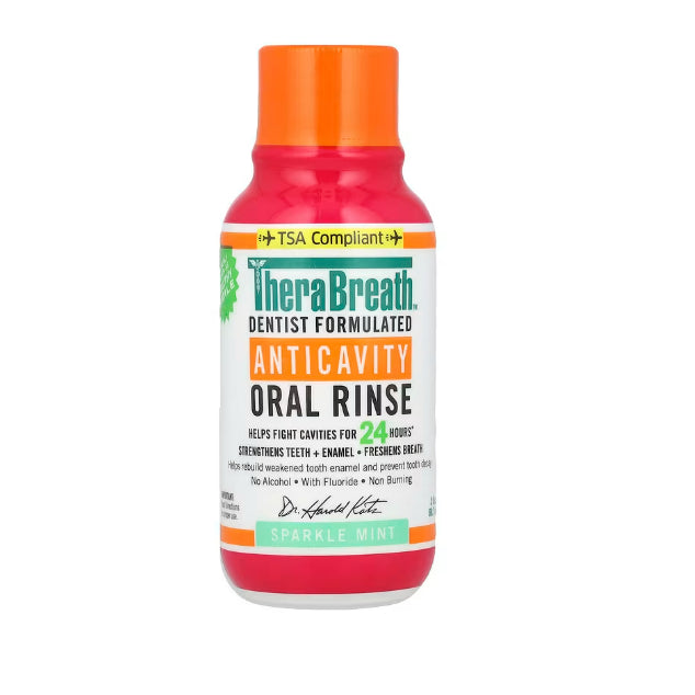 LowCostPh | TheraBreath, Dry Mouth, Mandarin Mint, & Tart Berry, 100 Lozenges| Oral Rinse | Tongue C