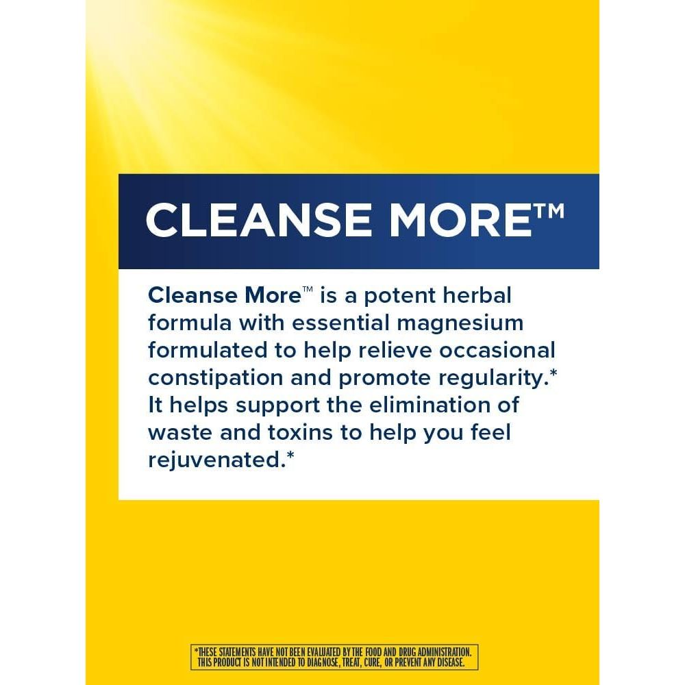 LowCost PH| CleanseMore Overnight Formula Herbs & Magnesium | Gluten Free Non-GMO