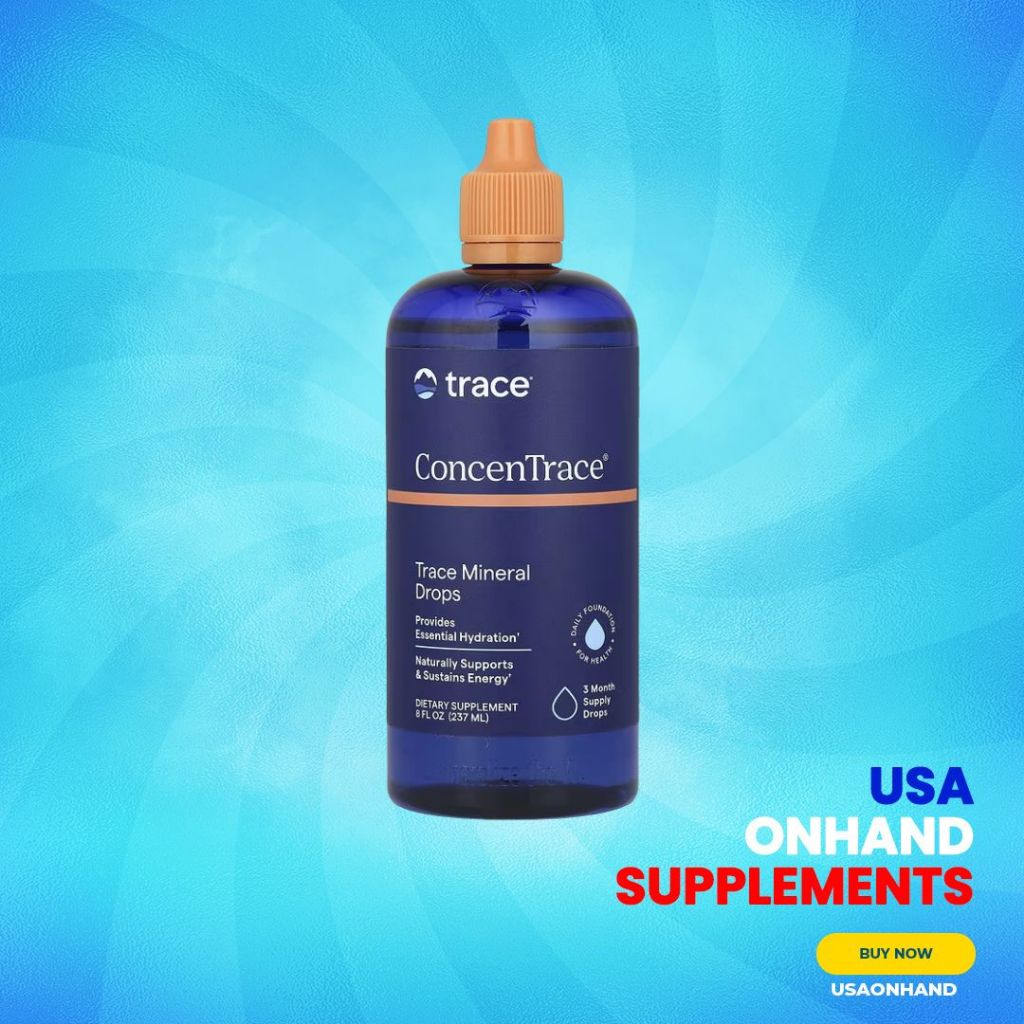 USA Onhand | Trace, ConcenTrace®, Trace Mineral Drops ( Daily Foundation for Health )