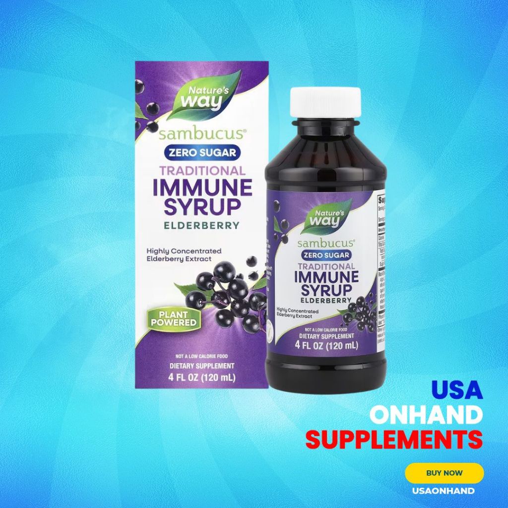 USA Onhand | Nature's Way, Sambucus for Kids & Adult