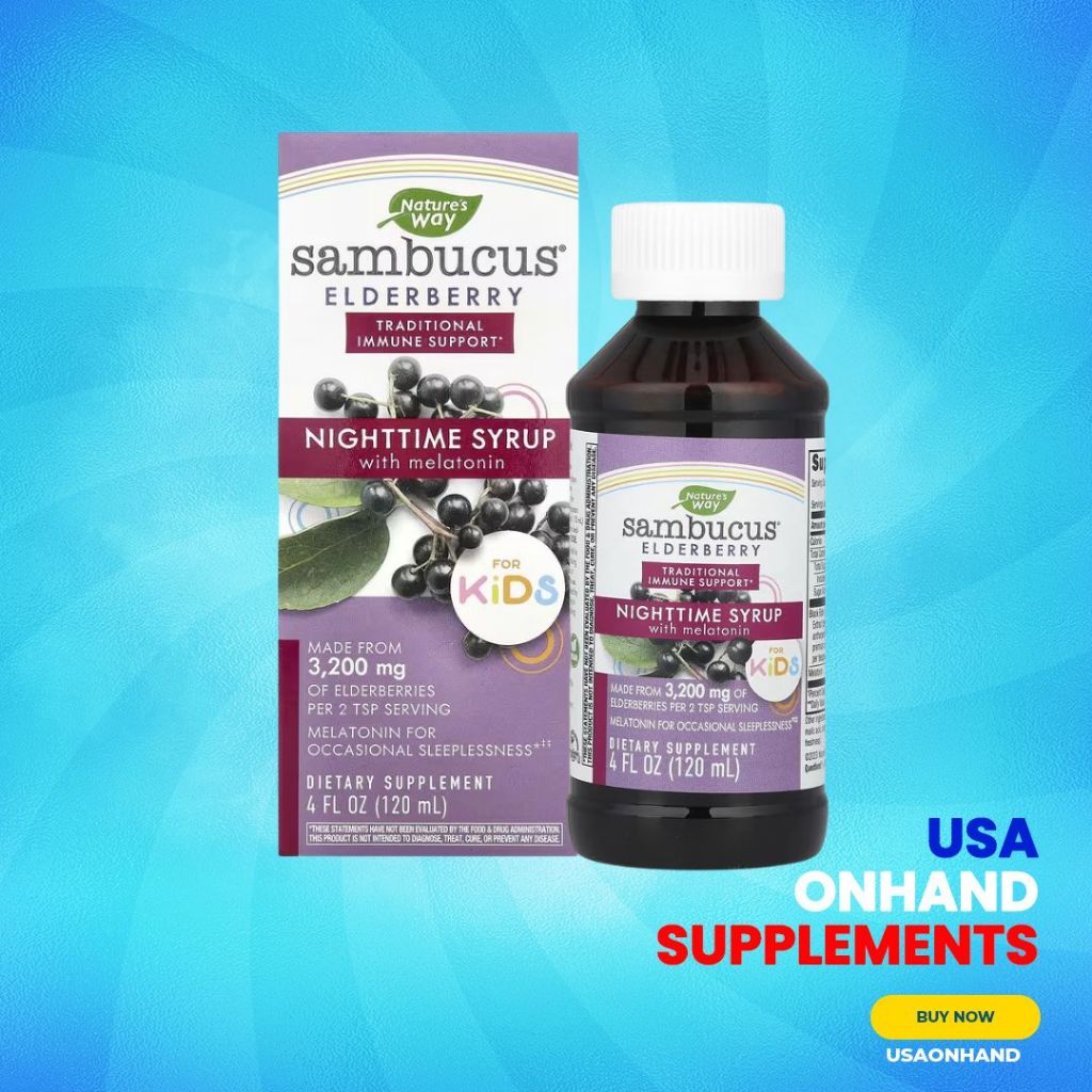 USA Onhand | Nature's Way, Sambucus for Kids & Adult