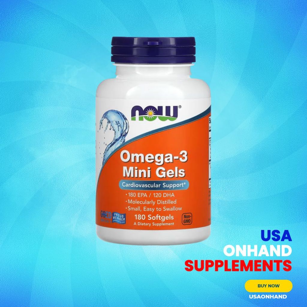 USA Onhand | Now Foods, Super Omega 3 Fish Oil ( Heart Health )