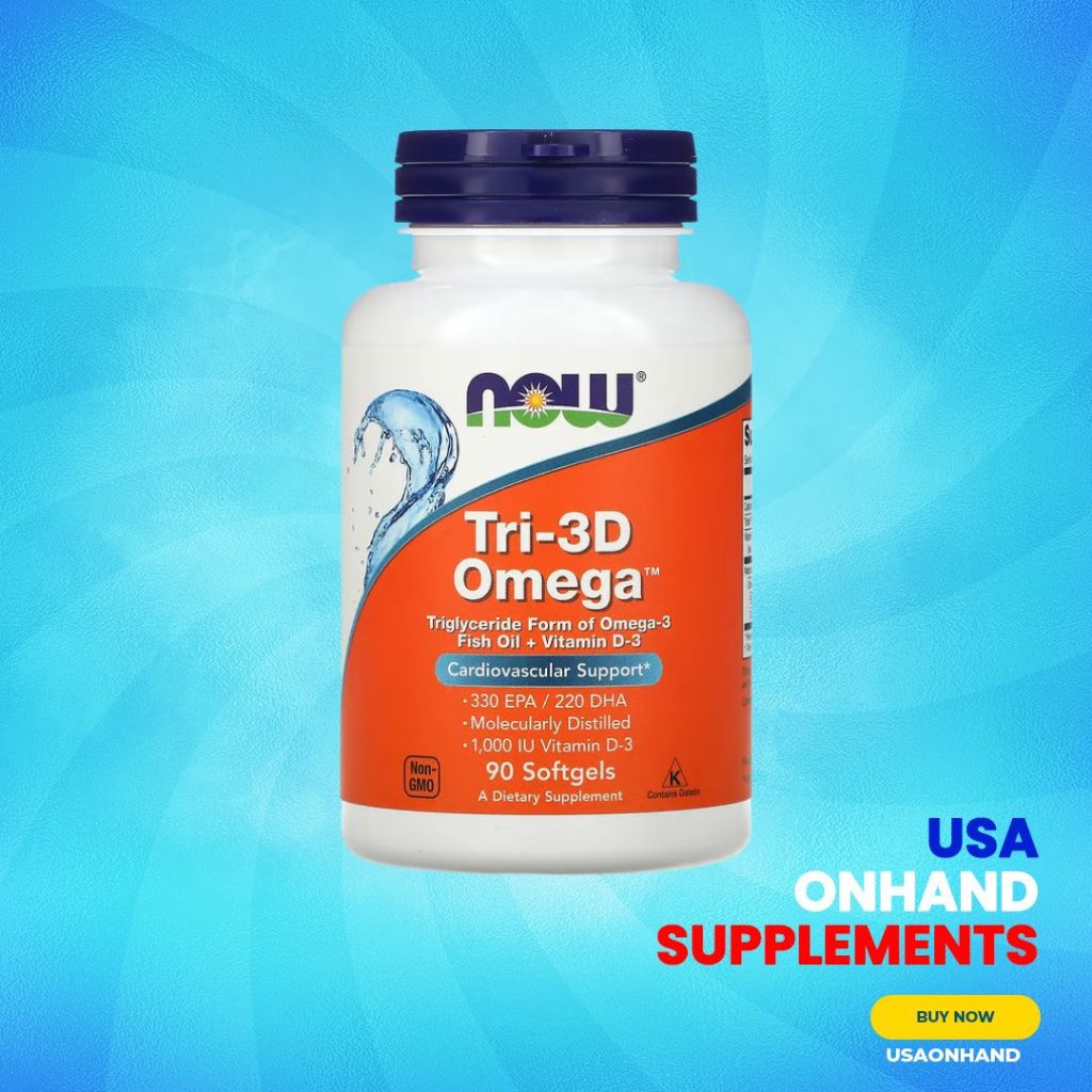 USA Onhand | Now Foods, Super Omega 3 Fish Oil ( Heart Health )