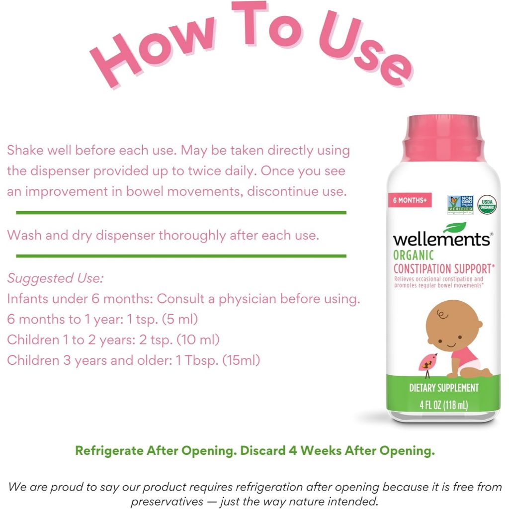 LowCostPh | Wellements Organic Constipation Support | Safe and Gentle Organic Constipation Relief