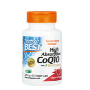 LowCostPH| Doctor's Best High Absorption CoQ10 with BioPerine, Gluten Free Naturally Fermented, Hear