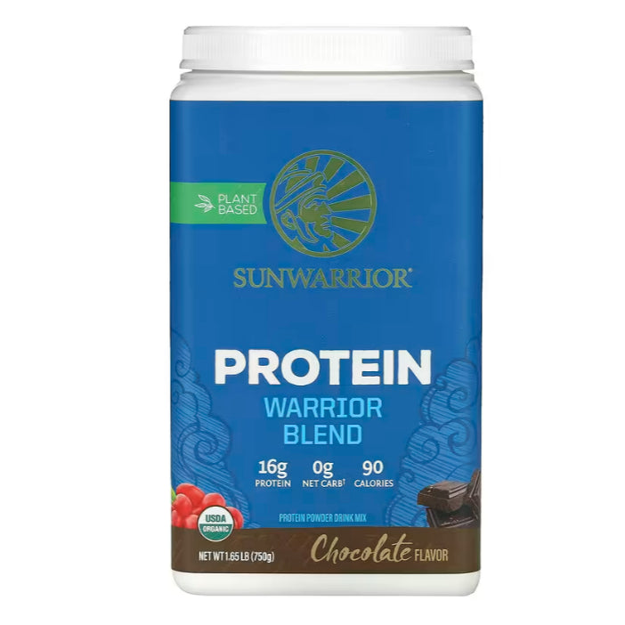 LowCost PH| Sunwarrior, Warrior Blend, Protein, Vanilla, 1.65 lb (750 g) & Collagen Building