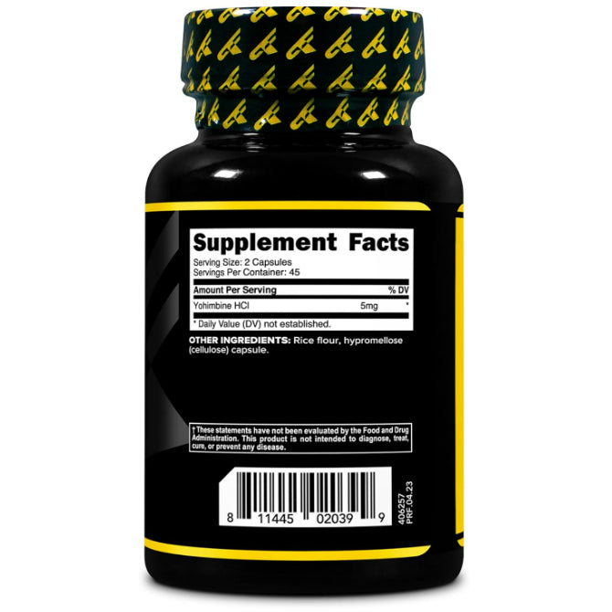 LowCost PH| Primaforce, Yohimbine HCl, 5 mg, 90 Capsules (2.5 mg per Caps) Non-GMO and Gluten Free