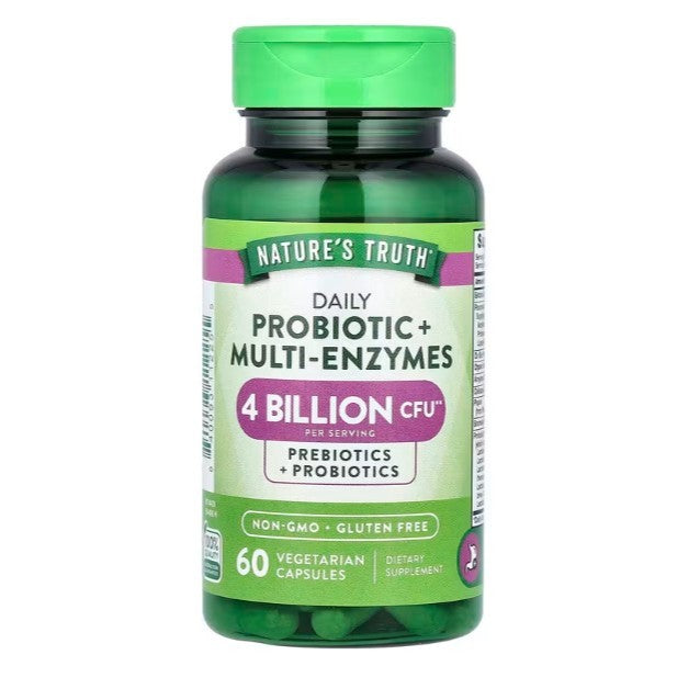 Nature'sTrusthPH | Nature's Truth, Probiotic Acidophilus, Daily Probiotic + Multi-Enzymes, Immunity