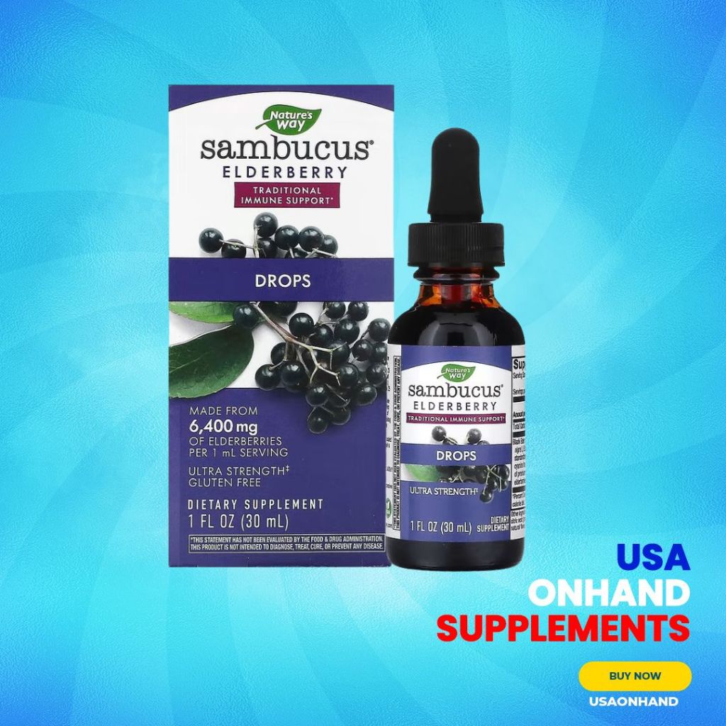 USA Onhand | Nature's Way, Sambucus for Kids & Adult