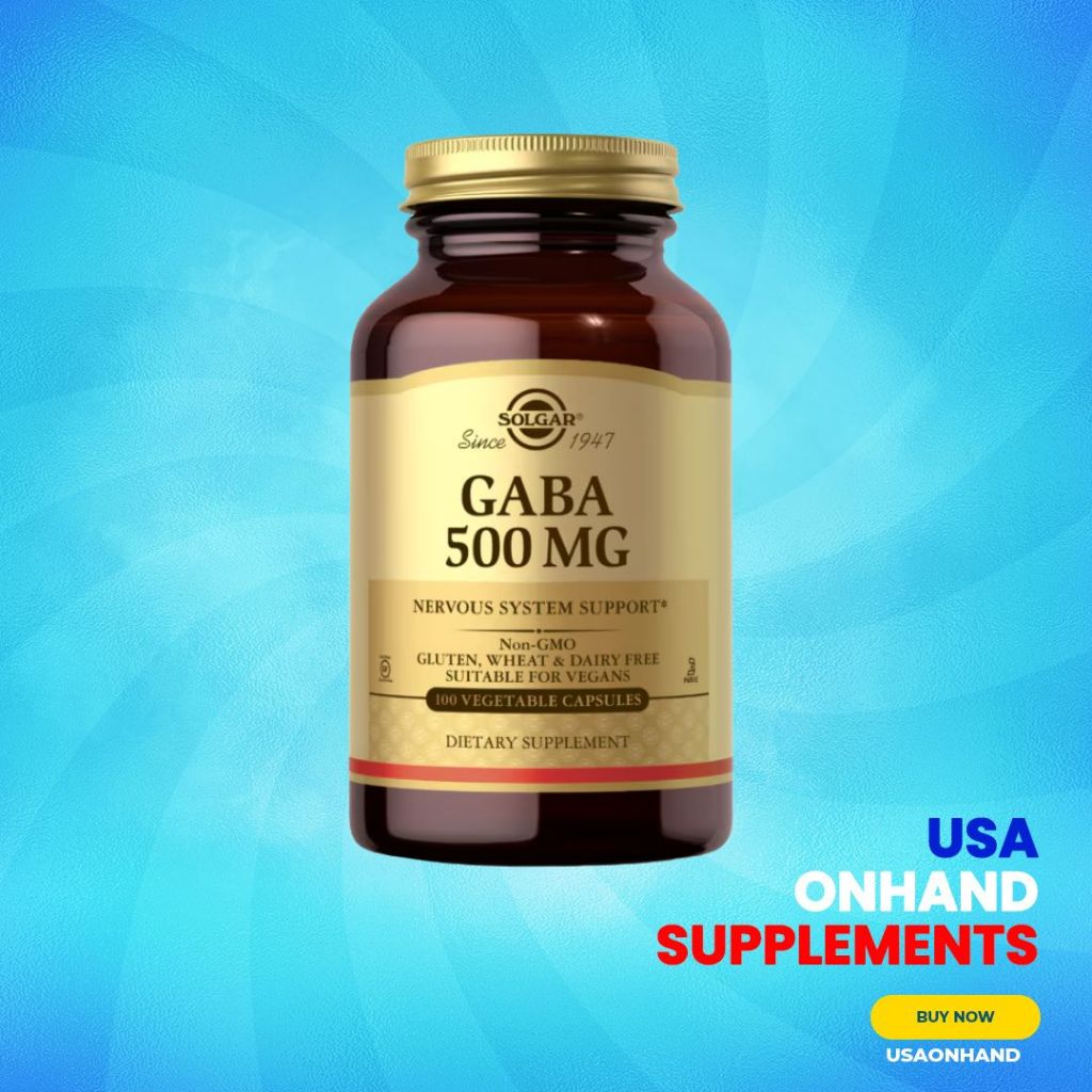USA Onhand | Solgar, GABA ( Nervous System Support )