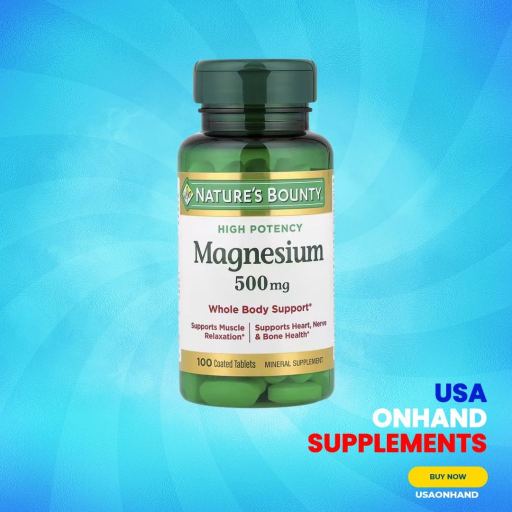 USA Onhand | Nature's Bounty, Calcium Magnesium Zinc ( Bone, Joint & Cartilage )