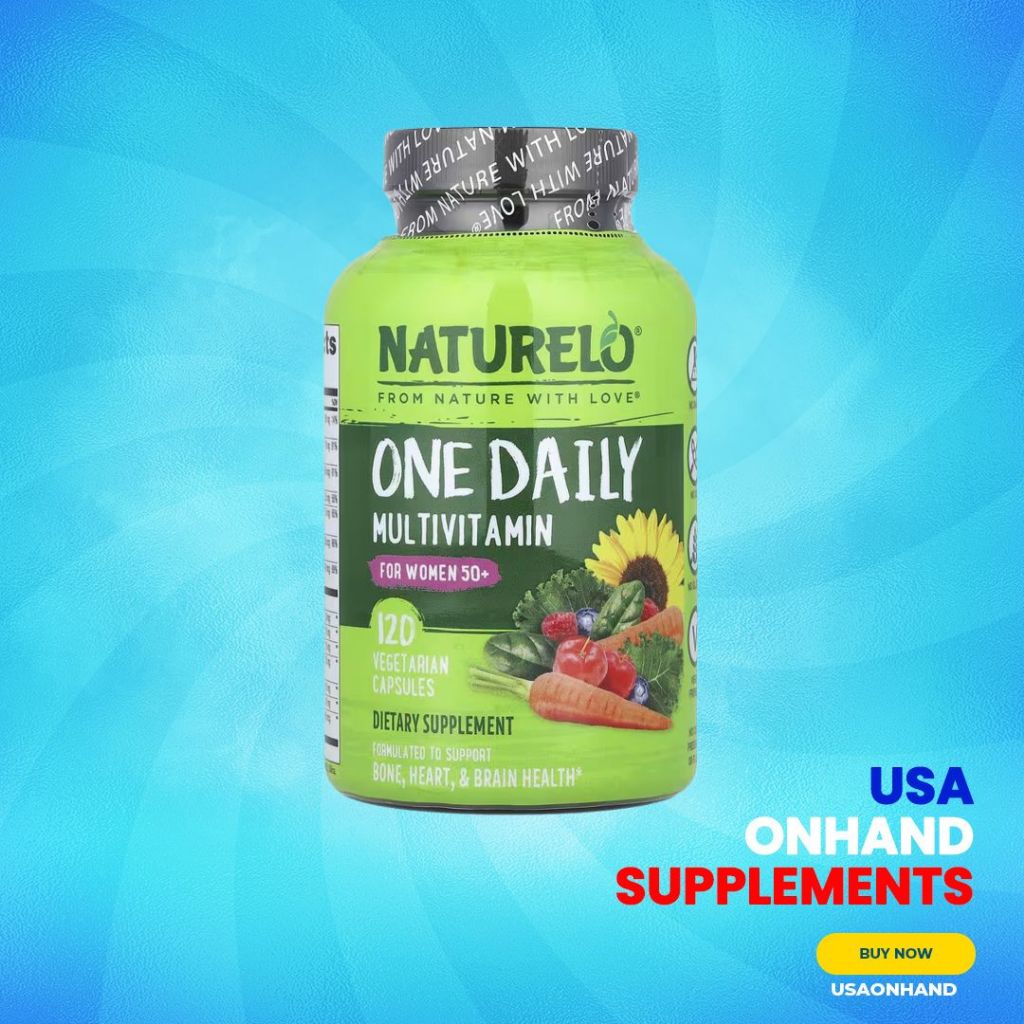 USA Onhand | Naturelo One Daily Multivitamin for Men & Women ( Support Energy & Immune Health )