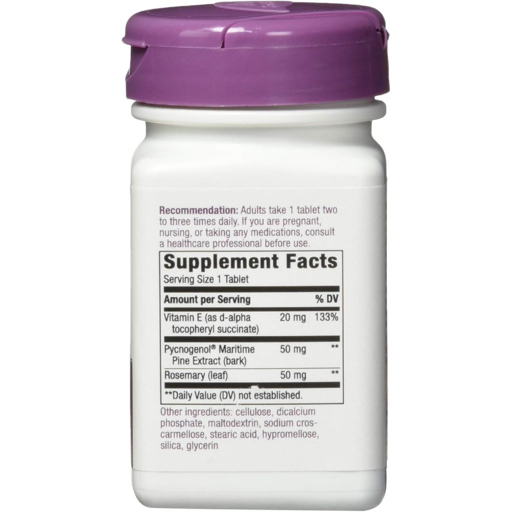 LowCostPh | Nature's Way, Pycnogenol, 50 mg, 30 Vegan Tablets, Cardiovascular Support