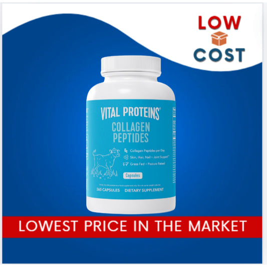 LowCost PH| Vital Proteins, Collagen Peptides, 360 Capsules