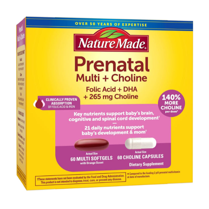 LowCostPh | Nature Made, Prenatal Folic Acid, 250 | 90 Tablets