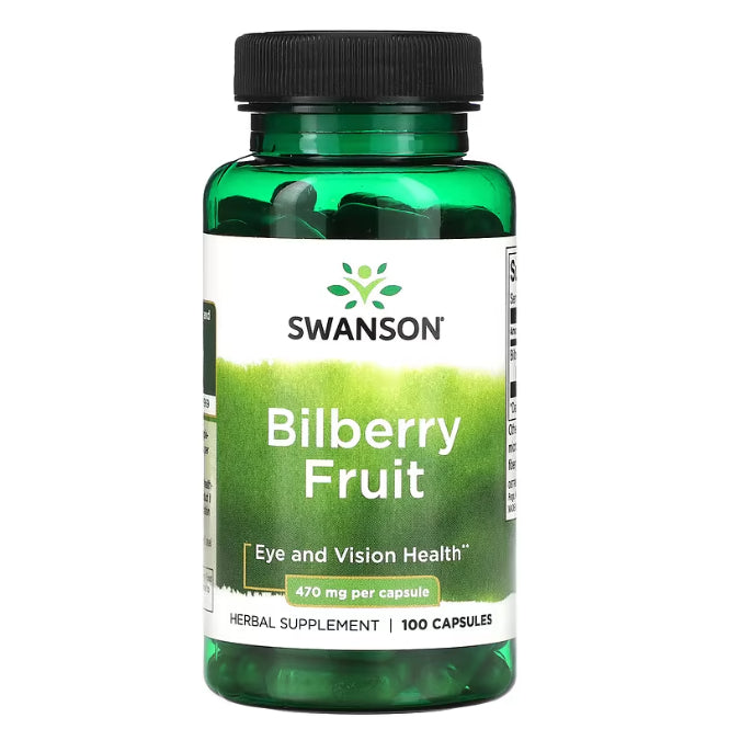 Swanson Ph | Swanson, Lutein Esters & Bilberry, Fruit 470mg, Extract, Eye and Vision Support