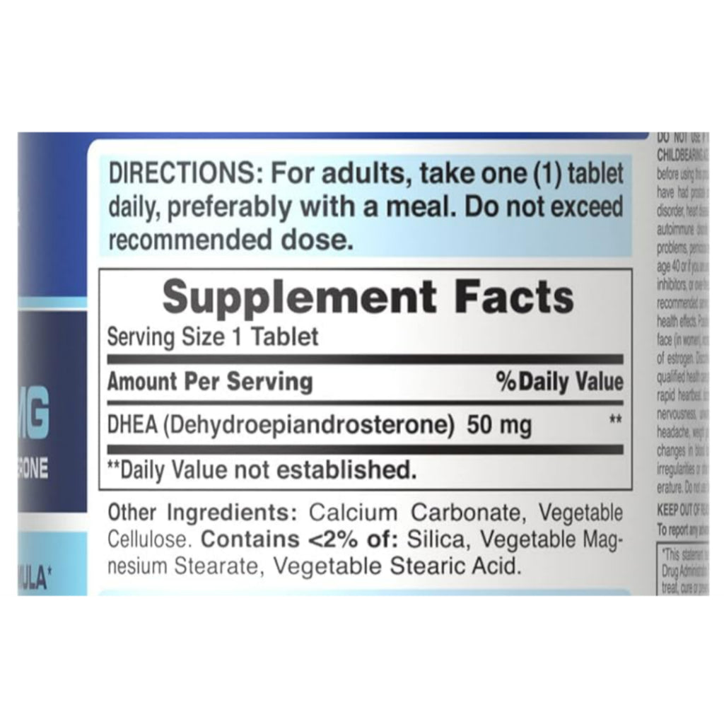 LowCost PH| Puritan's Pride Dhea 50 Mg Tablets