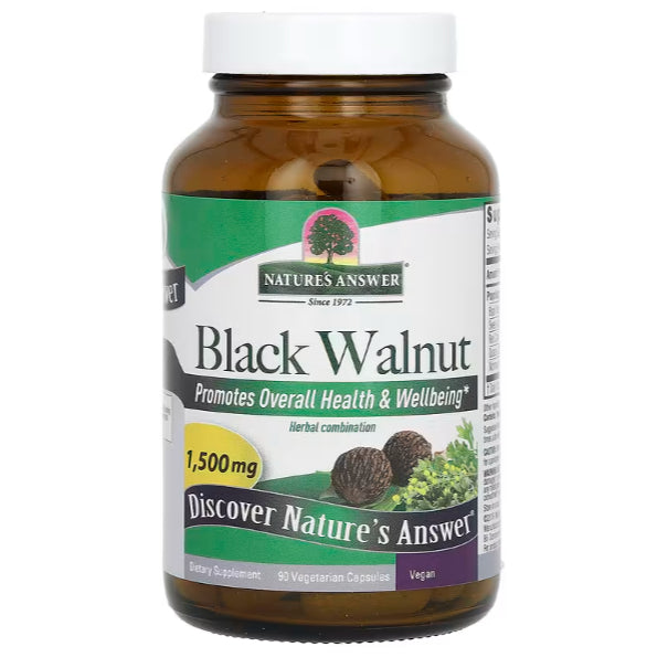 HealthilyYou | Nature's Answer, Black Walnut 1,500mg, Fluid Extract, Wormwood, Nature's Way, Swanson