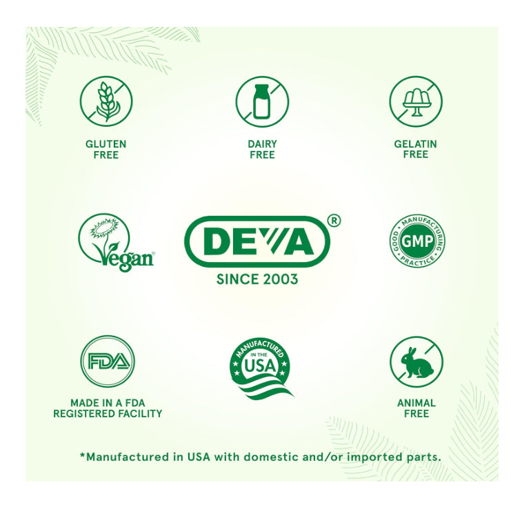 LowCostPH | DEVA Vegan Vitamins B-12, High Potency 2500 mcg B12, Fast Dissolve, Sublingual, 90 tabs