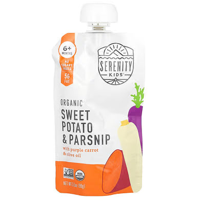 LittleSunshine | Serenity Kids Organic Beef, Salmon, Chicken, Sweet Potato, Bison, Carrot, Olive Oil