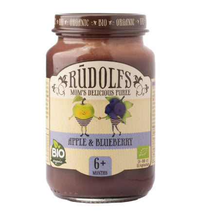 LittleSunshine | Rudolfs Organic Vegetable, Chicken, Apple, Beef Puree 6+ Months Stage 1, Stage 2 8+