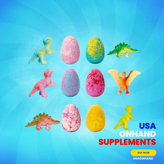 USAOnhand| Bath Bombs for Kids with Surprise Toys Inside for Girls Boys