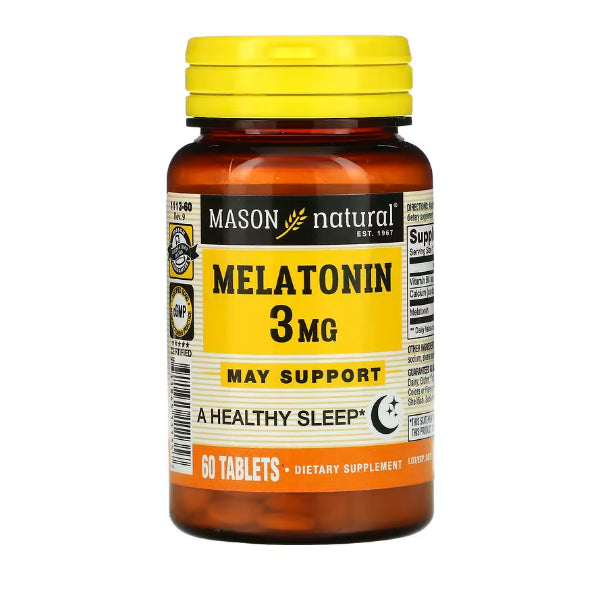 LowCost PH| Mason Natural, Melatonin, 3 mg, 5mg and Sleep Relax for Non-Habit Sleep Suppor