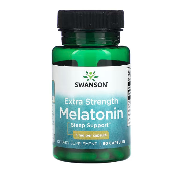 LowCostPh | Swanson, Triple Strength Melatonin, 10 mg, 60 Capsules