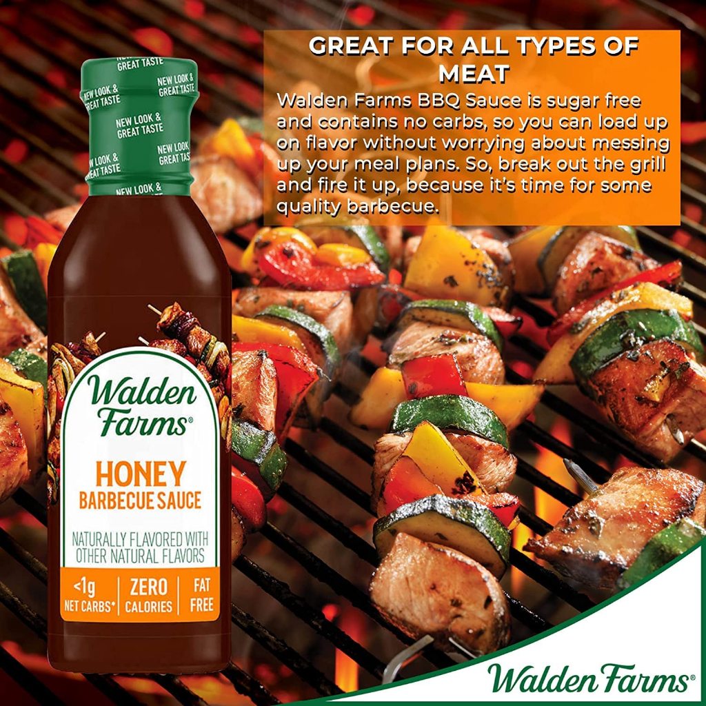 LowCostPh | Walden Farms, Honey Barbecue Sauce, 12 fl oz (355 ml), Keto Friendly, Zero Calories