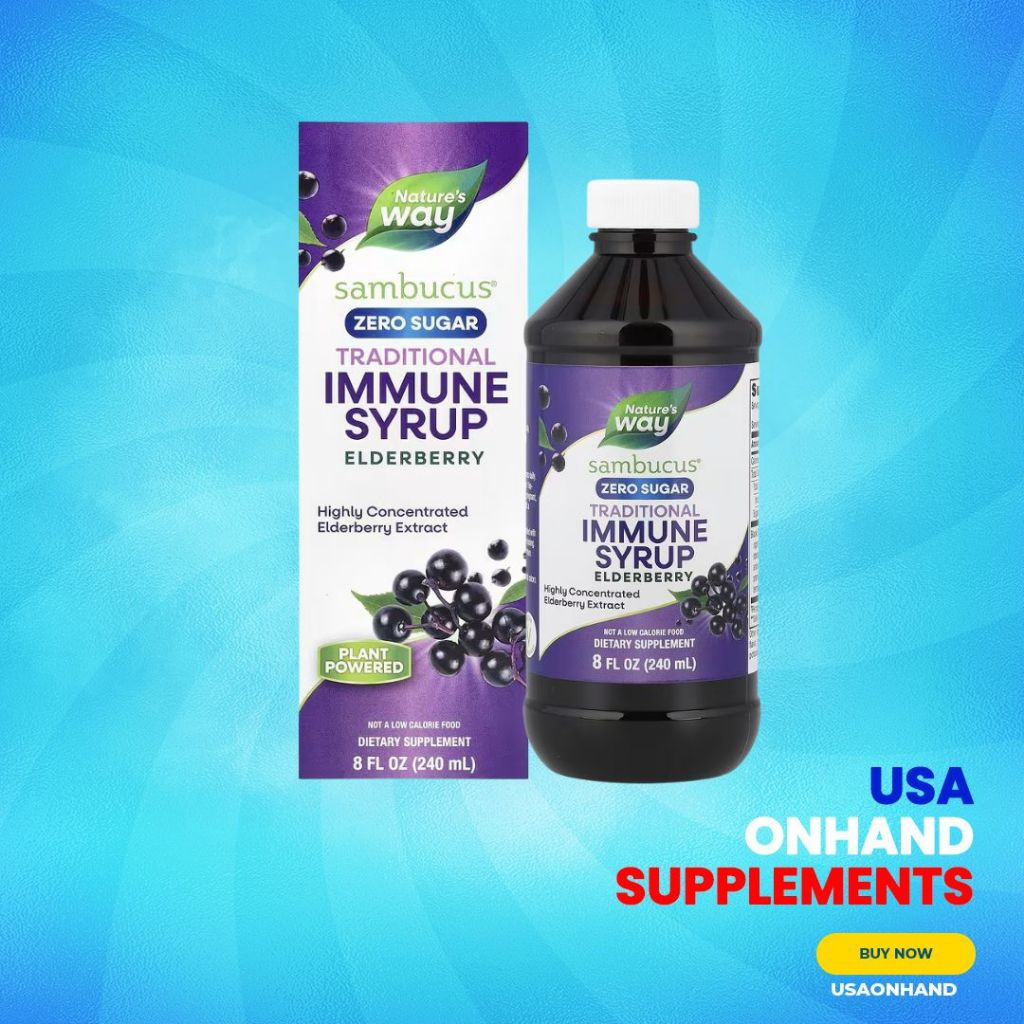 USA Onhand | Nature's Way, Sambucus for Kids & Adult