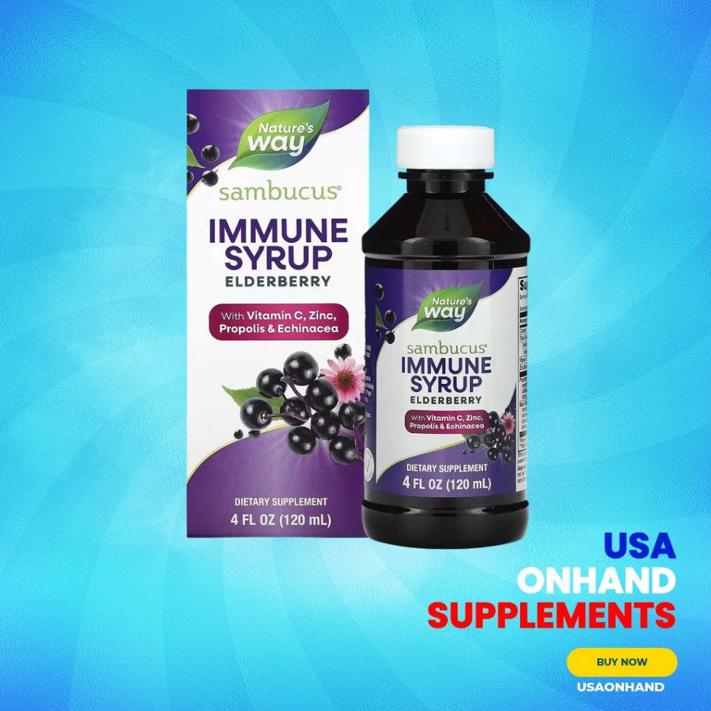 USA Onhand | Nature's Way, Sambucus for Kids & Adult