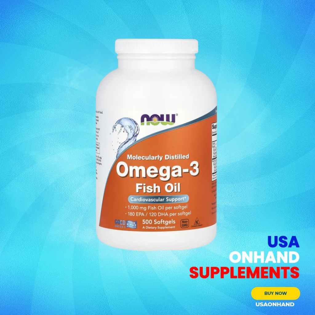 USA Onhand | Now Foods, Super Omega 3 Fish Oil ( Heart Health )
