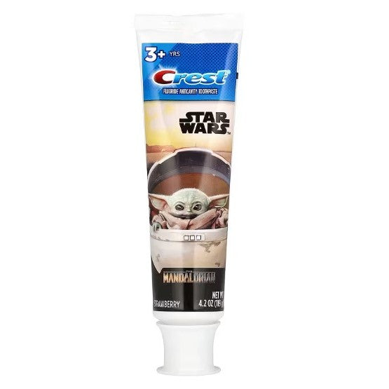 LowCostPh | Crest, Kids, Fluoride Anticavity Toothpaste, Star Wars The Mandalorian, 3+ Strawberry