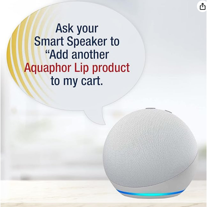 LowCostPH | Aquaphor, Lip Repair, Immediate Relief, Fragrance Free, 0.35 fl oz (10 ml)