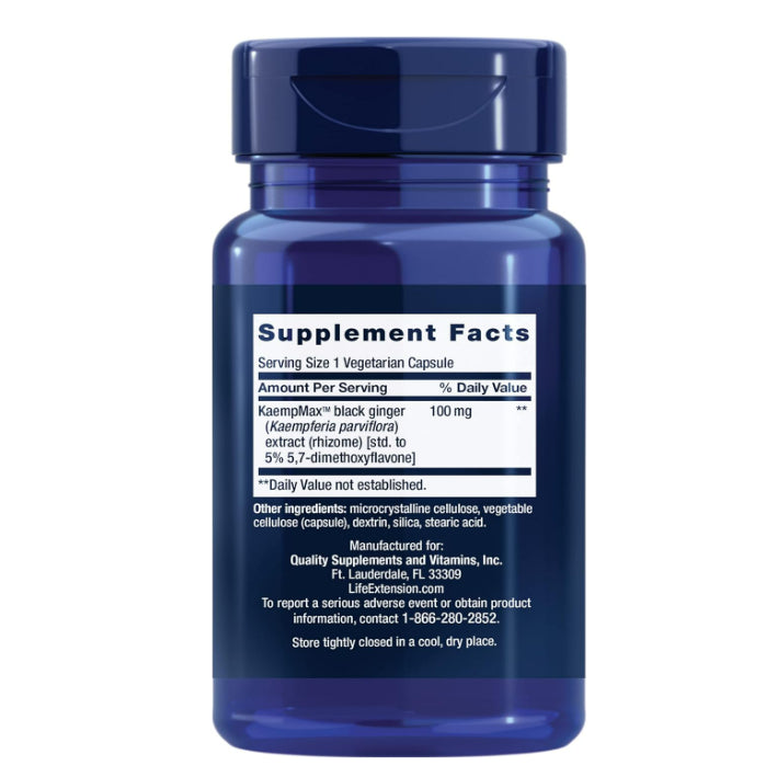 LowCost PH| Life Extension, Male Vascular Sexual Support, 30 Vegetarian Capsules