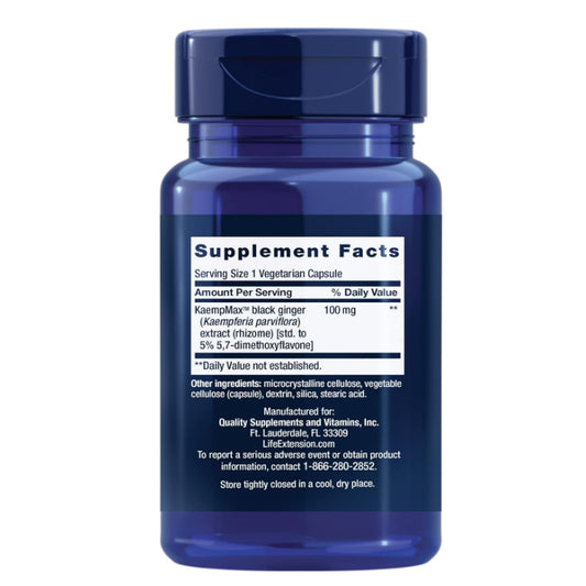 LowCost PH| Life Extension, Male Vascular Sexual Support, 30 Vegetarian Capsules