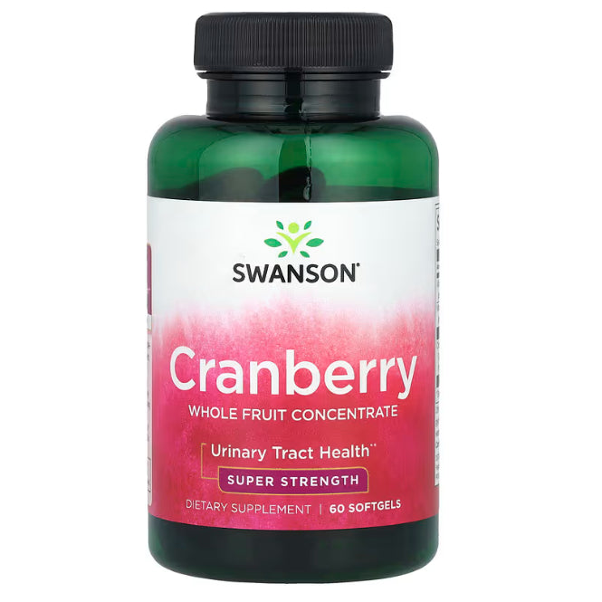Swanson Ph | Swanson, Cranberry, Cran Max, Whole Fruit, Softgels, For Healthy Urinary Tract Function