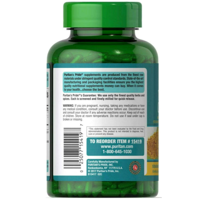 LowCost PH| Puritan's Pride Turmeric Curcumin 500 mg-180 Capsules