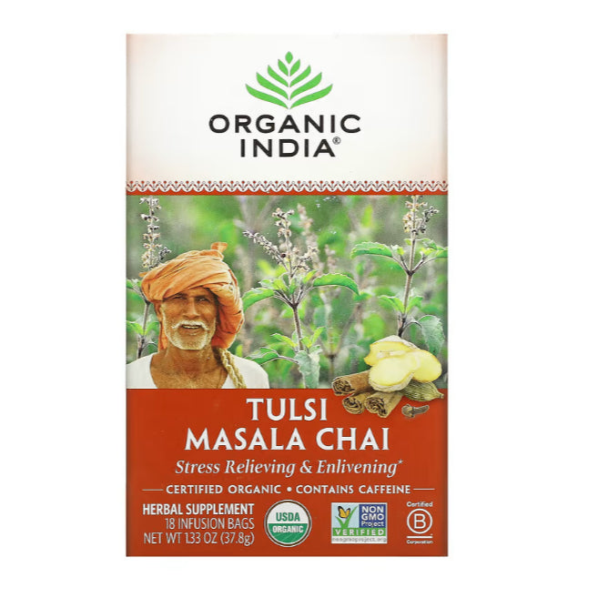LowCostPH | Organic India, Tulsi Tea, Sleep, Ashwagandha, Moringa, Turmeric, Lemon Masala Chai.