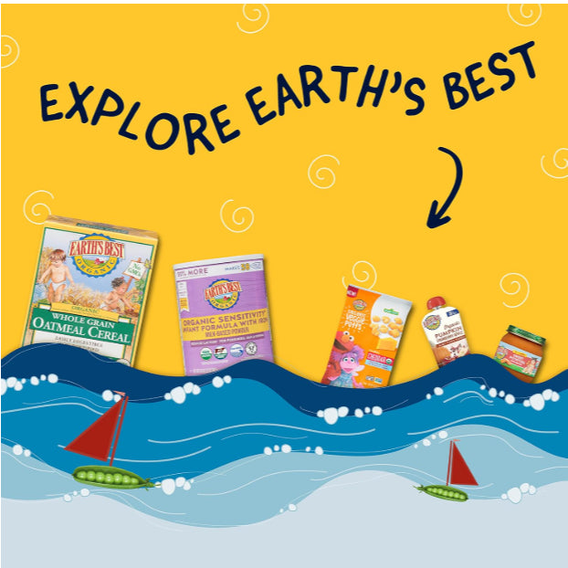 LittleSunshine | Earth's Best, Organic Whole Grain Multi-Grain Cereal, Whole Grain Oatmeal 227g
