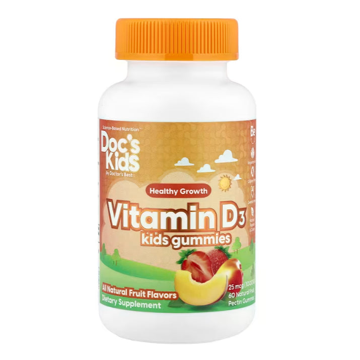 LowCostPh | Doctor's Best, Vitamin D3, 50 mcg, 25 mcg, 125mcg, Support Immune, Heart and Bone Health