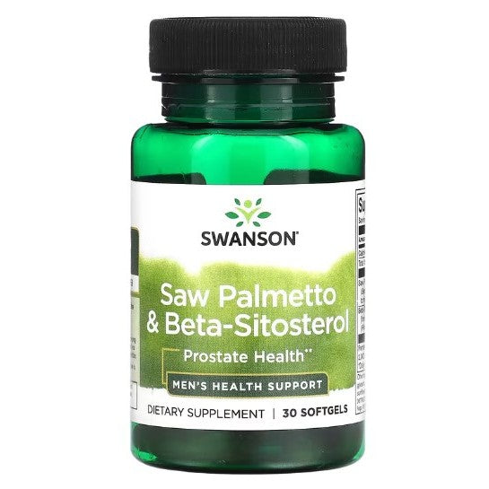 SwansonPh | Swanson, Full Spectrum Saw Palmetto, Max Strength, Beta-Sitosterol, 540 mg, 250 Capsules