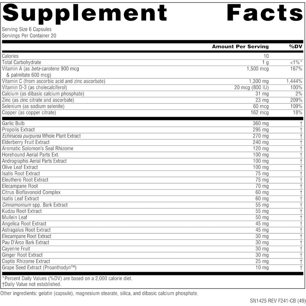 LowCost PH| Source Naturals Wellness Formula Bio-Aligned VitaminHerbal Defense Advance Immune Suppor