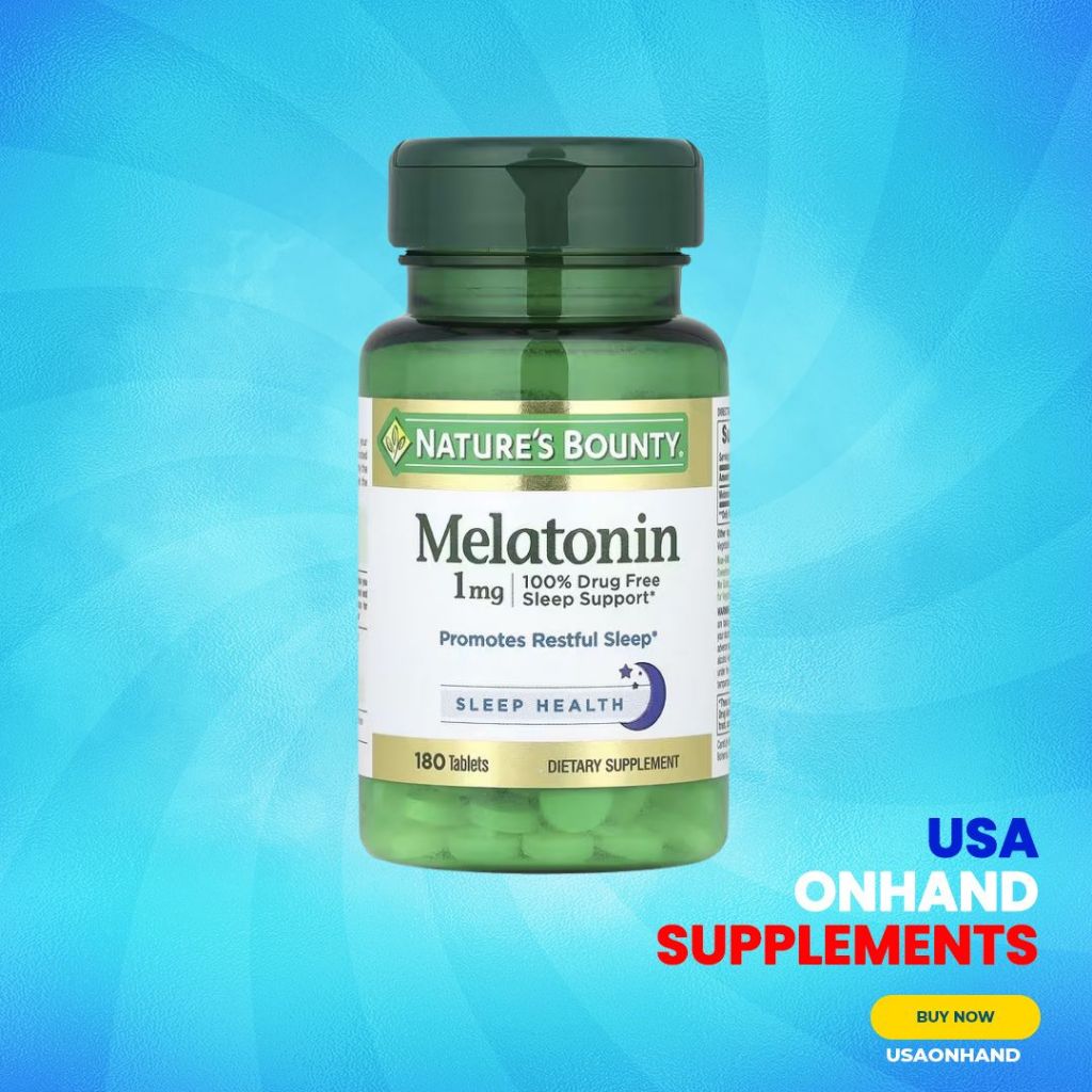 USA Onhand | Nature's Bounty, Melatonin ( Sleep Support )