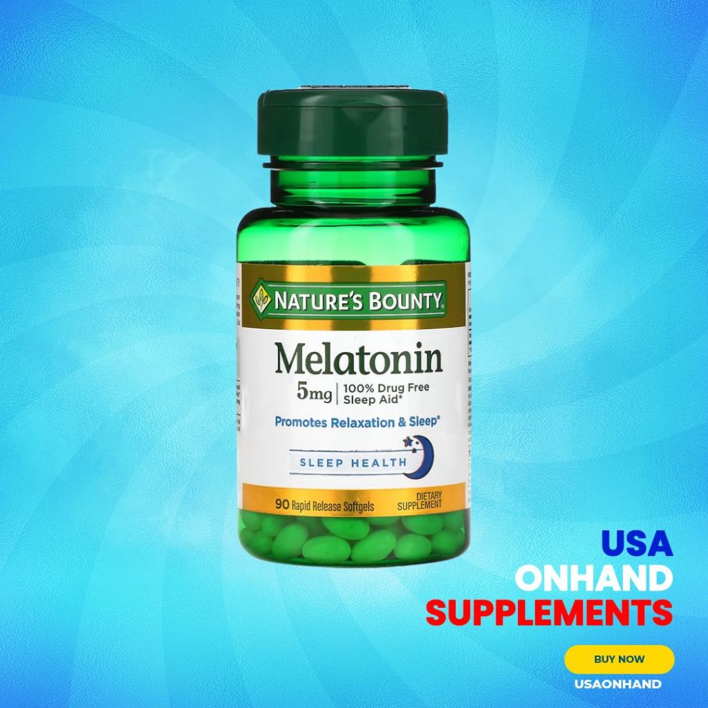 USA Onhand | Nature's Bounty, Melatonin ( Sleep Support )