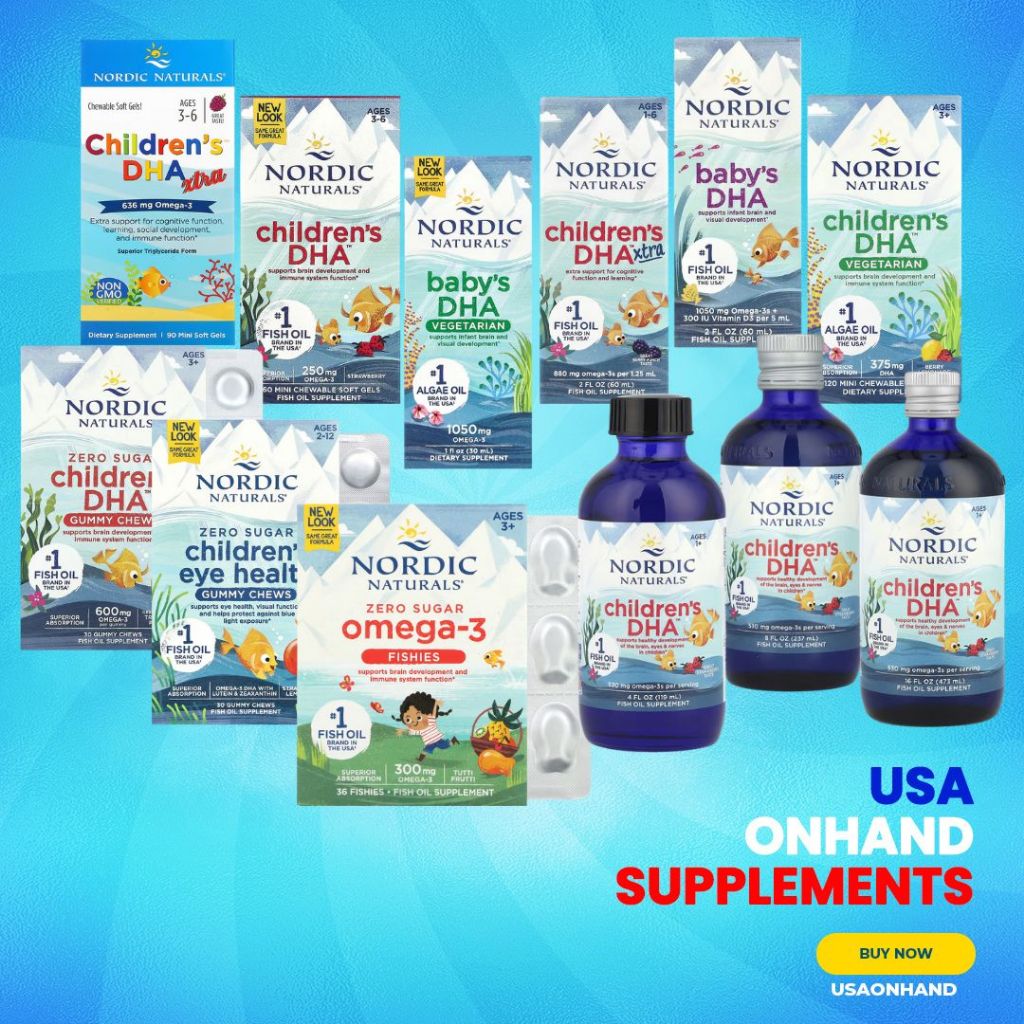 USA Onhand | Nordic Naturals Children's DHA ( Support for Cognitive Function )