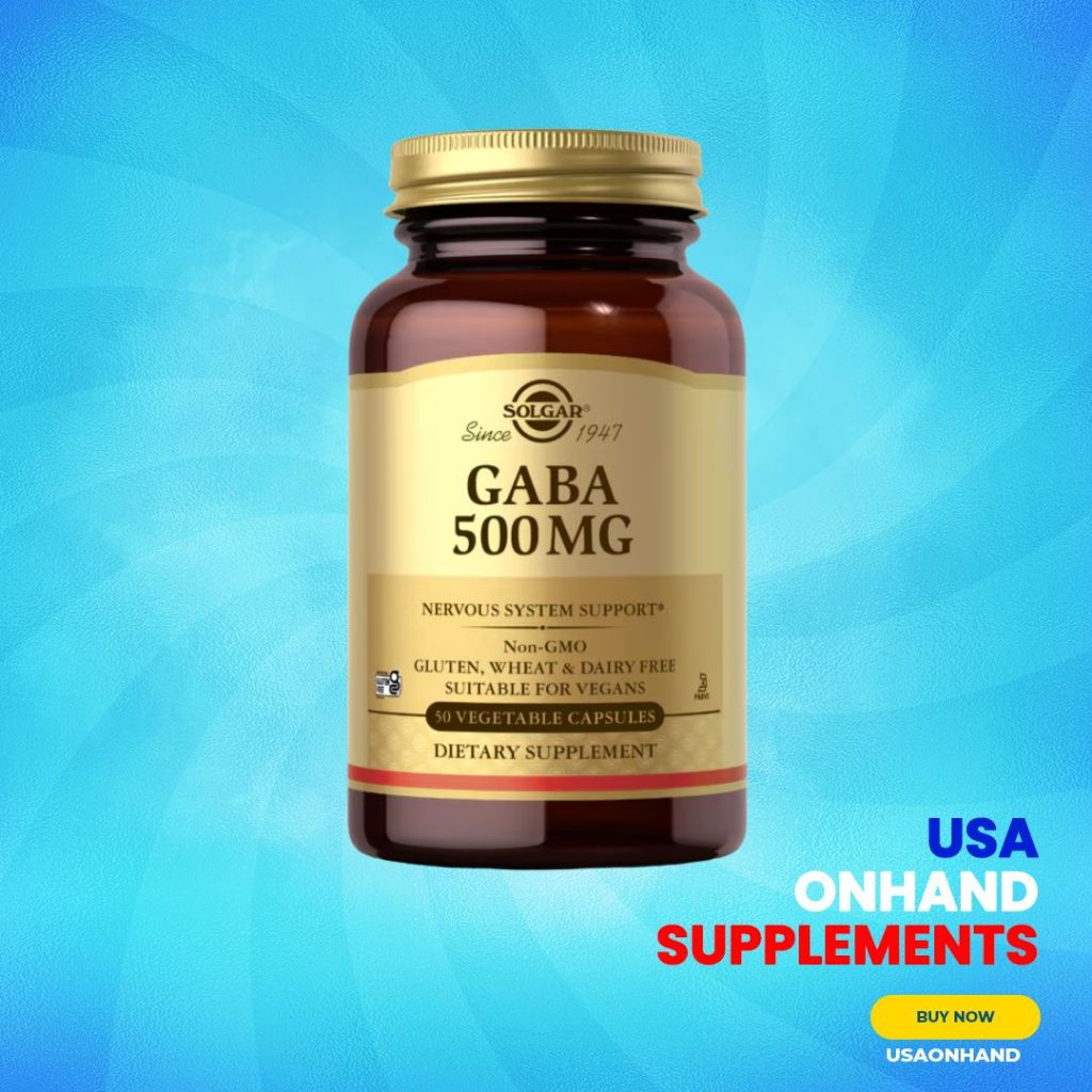 USA Onhand | Solgar, GABA ( Nervous System Support )