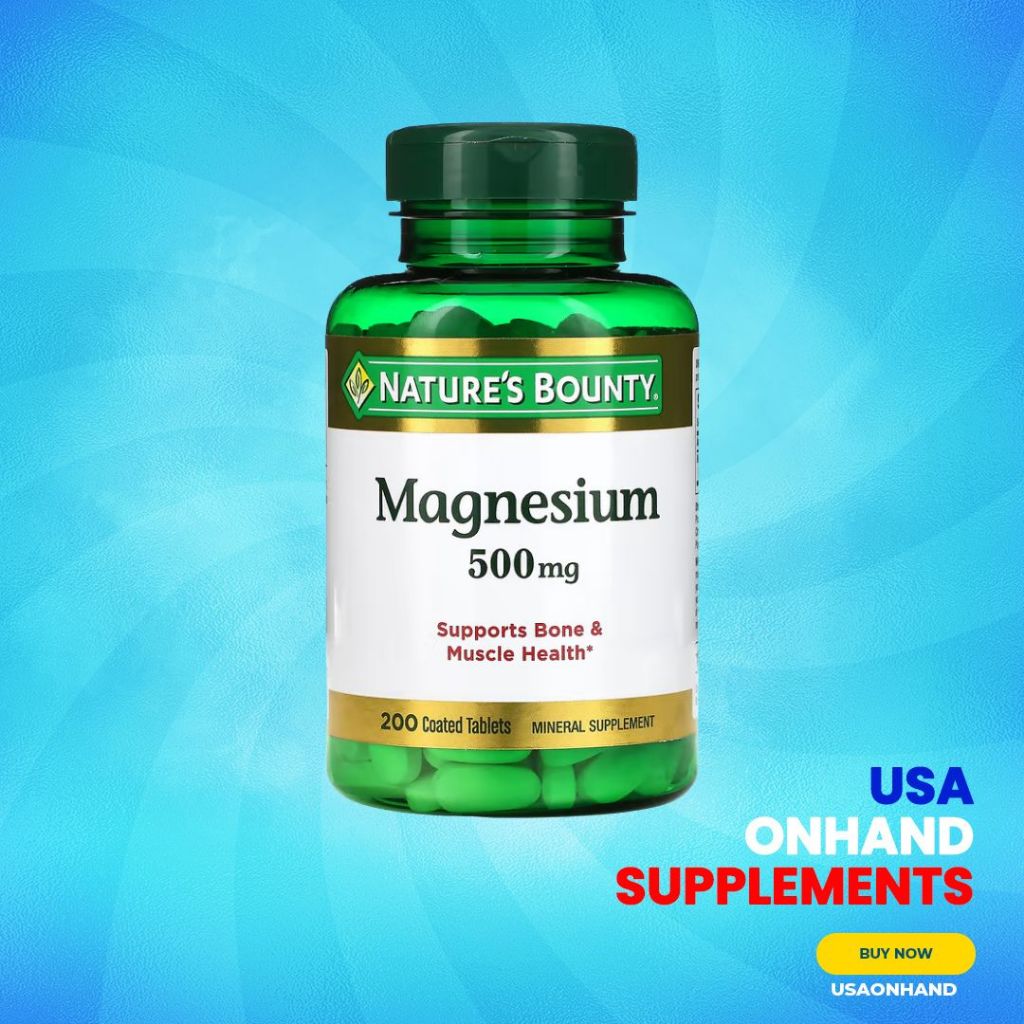 USA Onhand | Nature's Bounty, Calcium Magnesium Zinc ( Bone, Joint & Cartilage )