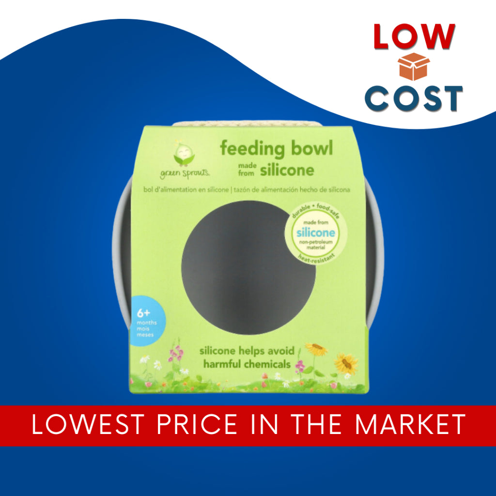 LowCostph | Green Sprouts, Feeding Bowl, 6+ Months, Gray, 1 Bowl