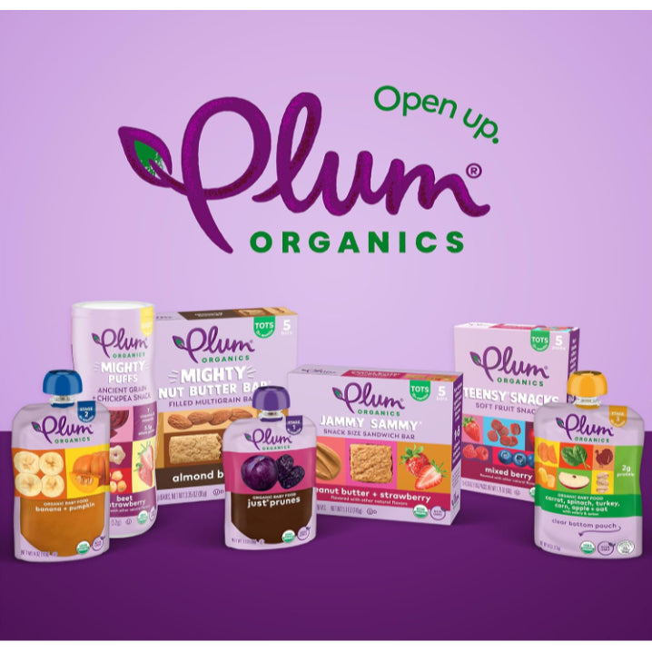 LittleSunshine | Plum Organics, Teensy Soft Fruits Snacks, Tots, Peach/Mixed Berry 5 Packs, 0.35 oz
